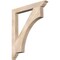Ekena Millwork Westlake Traditional Smooth Bracket, Douglas Fir, 3 1/2"W x 32"D x 38"H BKT04X32X38WTL01SDF - alternate 1